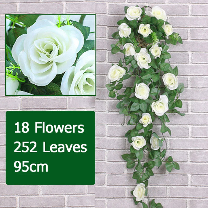 Artificial Flower Rattan Vine Décor