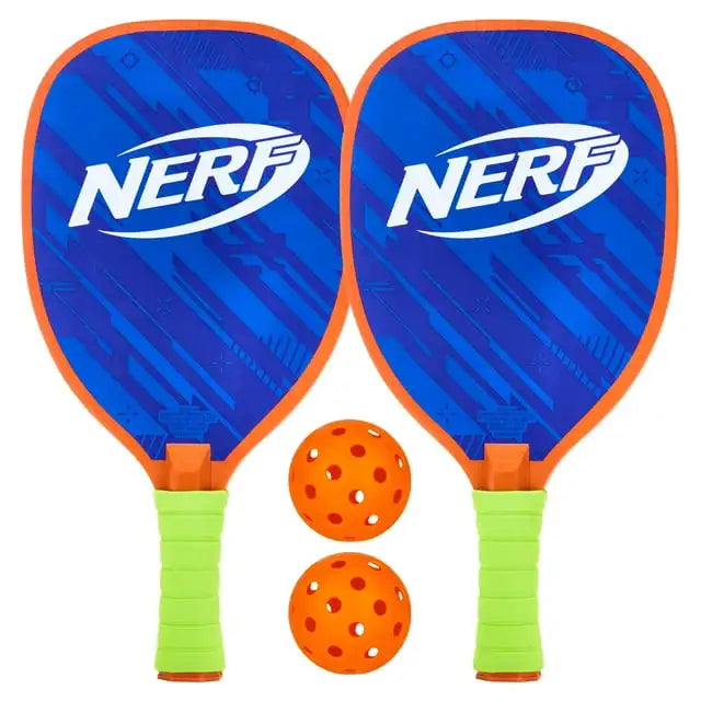 NERF Wooden Pickleball Paddle Set