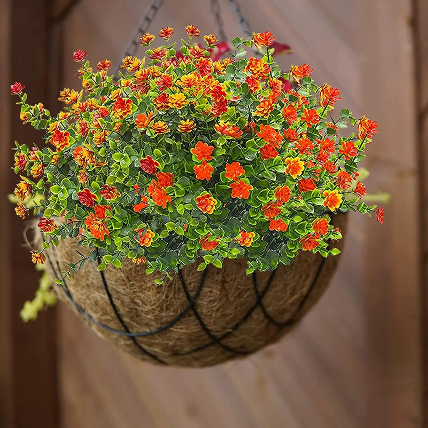 UV-Resistant Artificial Flower Shrubs
