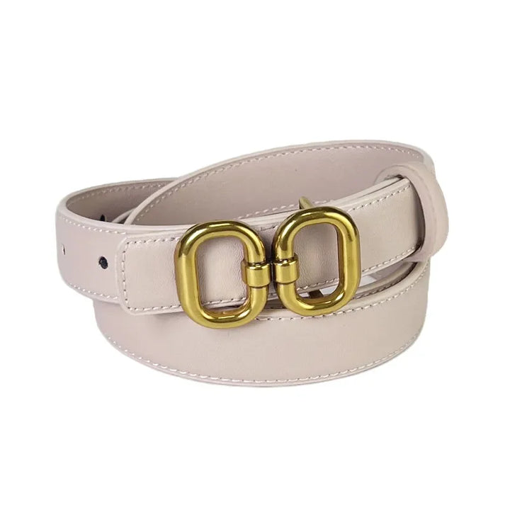 2025 luxury brand leather belt for men women designer alloy buckle waist strap female jeans trouser dress waistband
