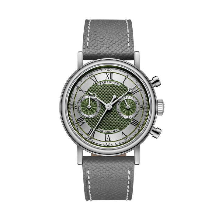 FARASUTE 2025 New Retro Mens Watches Quartz Watch For Men Speed Sports Chronograph  AR Coating  Sapphire VK64 Clock Reloj Hombre