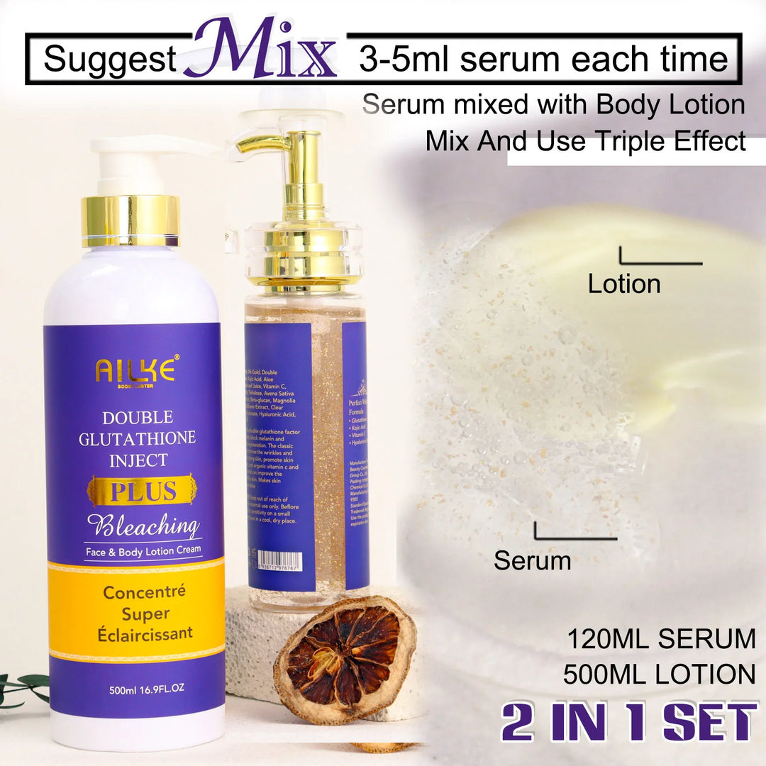 AILKE Anti-Black Spots Intensive Serum, Brightening Serum for an Even & Radiant Complexion, Face Care Against Dark Spots, 120 ml