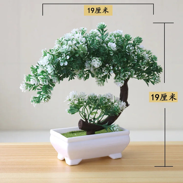 Mini Artificial Bonsai Tree Decoration