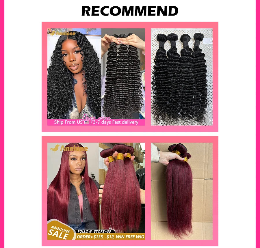 Curly Wave Bundles 26 inch Bundles Brazilian Hair Bundles Natural Black Color 1B 100% Human Hair Bundles Remy Hair Extensions