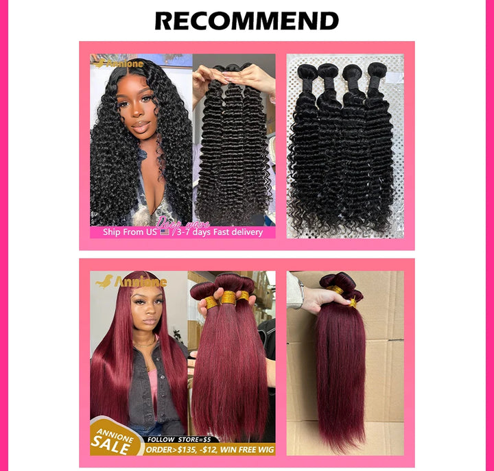 Curly Wave Bundles 26 inch Bundles Brazilian Hair Bundles Natural Black Color 1B 100% Human Hair Bundles Remy Hair Extensions