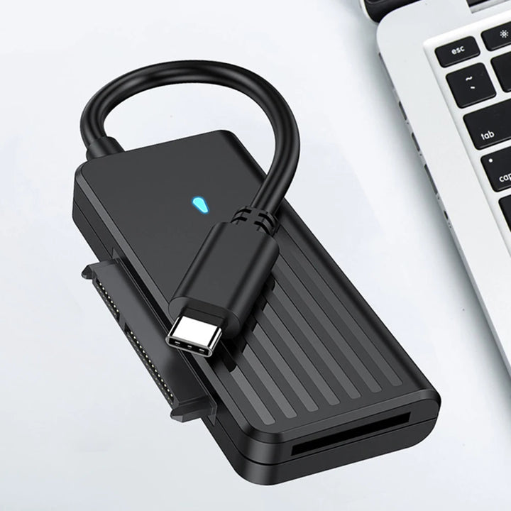 SATA to USB3.0 Adapter 5Gbps 2.5/3.5 Inch USB to SATA Adapter SSD Hard Disk Adapter M.2 NGFF Solid State Converter for Laptop PC
