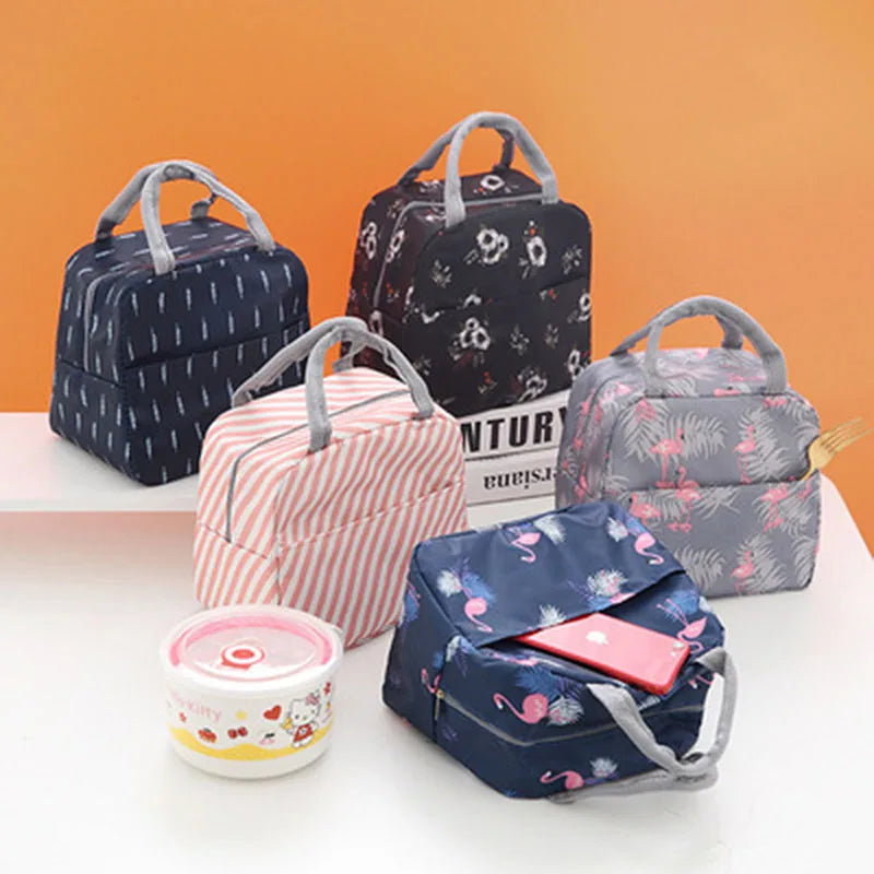 Thermal Bag Food Storage bag Student lunchbox cool bag for Children Food Container for Kids School small Thermal Lunch food Bag