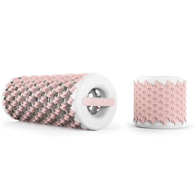 New Custom Deep Tissue Muscle Massage Collapsible Folding Shaft Yoga Foam Roller