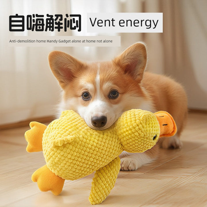 Relieving Boredom Handy Gadget Big Dog Self-Hi Vocalization Bite-Resistant Toy