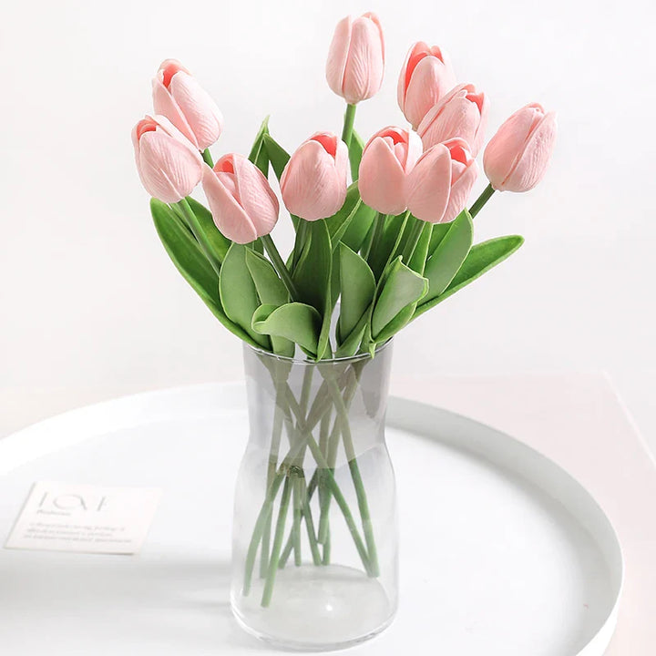Artificial Tulip Bouquet PE Flowers