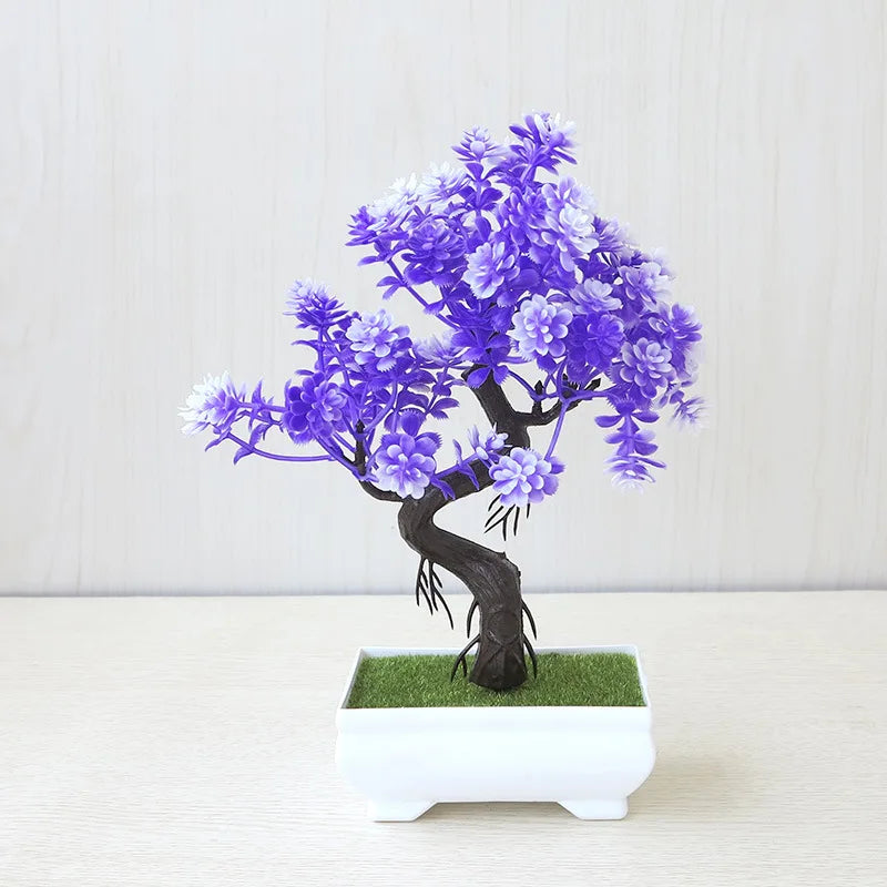 Artificial Potted Bonsai Tree Decor
