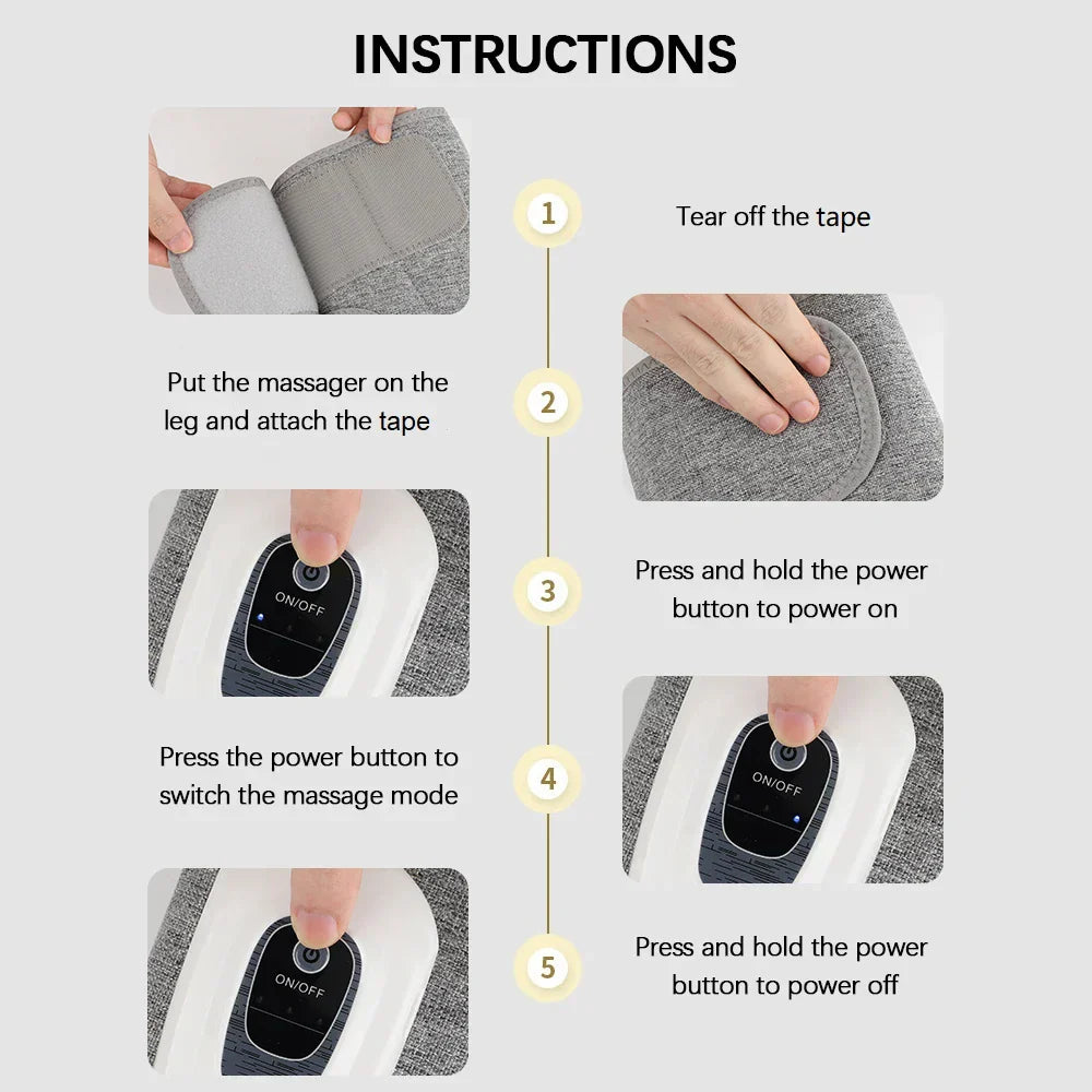 Wireless 360 Air Pressure Calf Massager