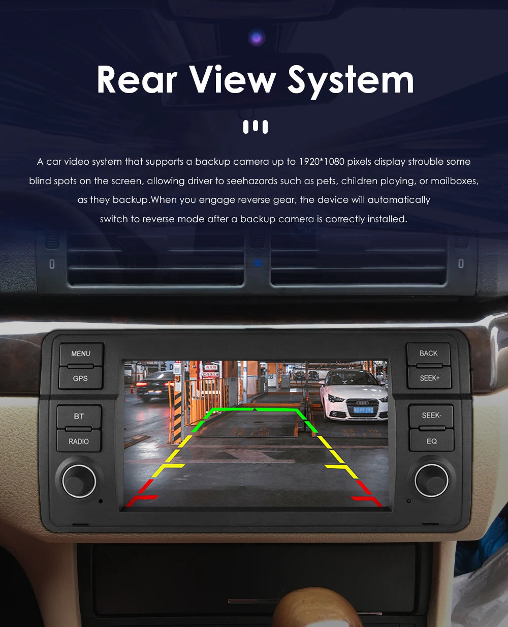 Hizpo 7" AI Voice Autoradio For BMW E46 M3 318/320/325/330/335 Android Auto Radio Carplay 4G DSP Car Multimedia GPS 2din Stereo
