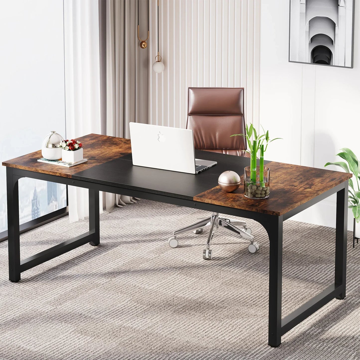 Modern Large Office Computer Desk