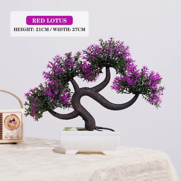 Artificial Bonsai Tree Table Décor