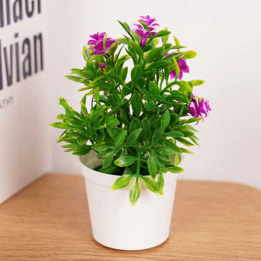 Small Artificial Bonsai Plant for Desk