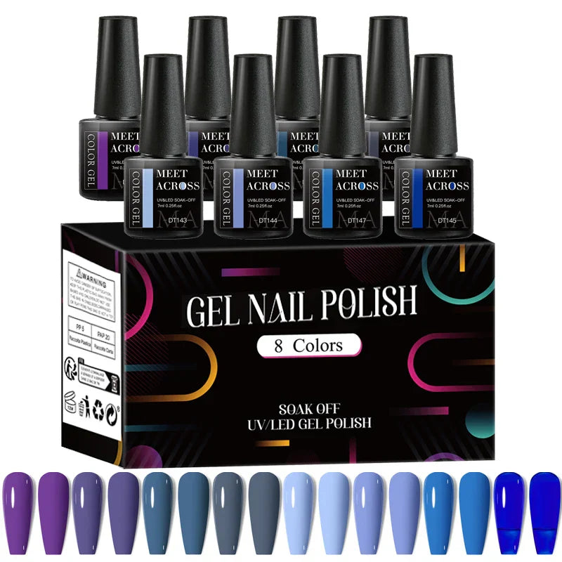 Fluorescent Summer Gel Set