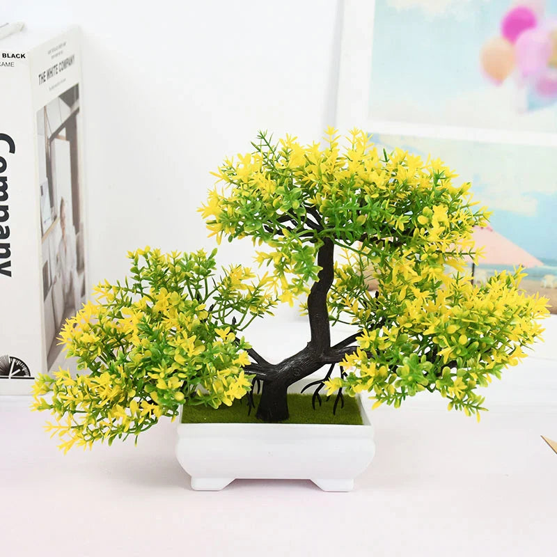 Artificial Bonsai Tree Potted Ornament