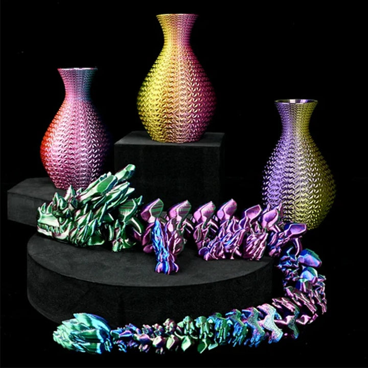 JAYO  pla plus SILK Three Colors Silk Rainbow 3D Printer Filament 1.75mm 100% No Bubble FDM 3D Printer Materials for 3D Printer