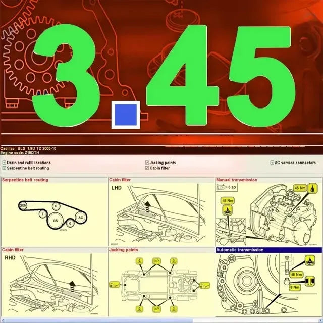 2023 Latest Auto Car Repair Software Auto.data 3.45 software update 2014 autodata 3.45 software Auto repair tool Data