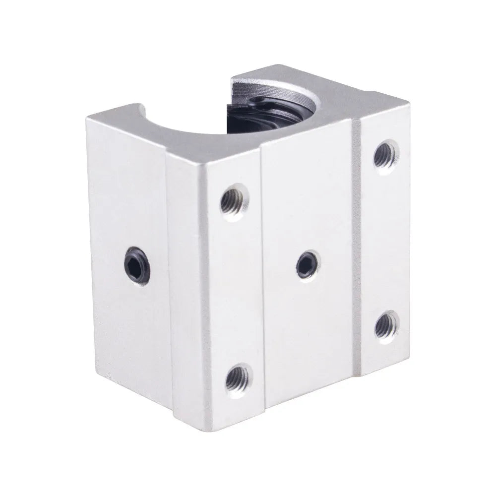 2Set SBR20 SBR 12 SBR25 SBR16 300 400 500 600 800 1000 1200mm Fully Supported Linear Rail Shaft Rod with 4 SBR16UU Block Bearing