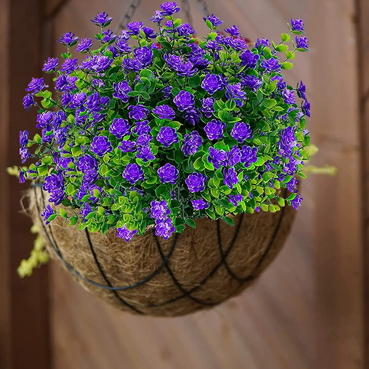 UV-Resistant Artificial Flower Shrubs
