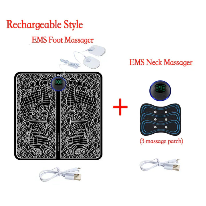Premium Remote EMS Foot Massager