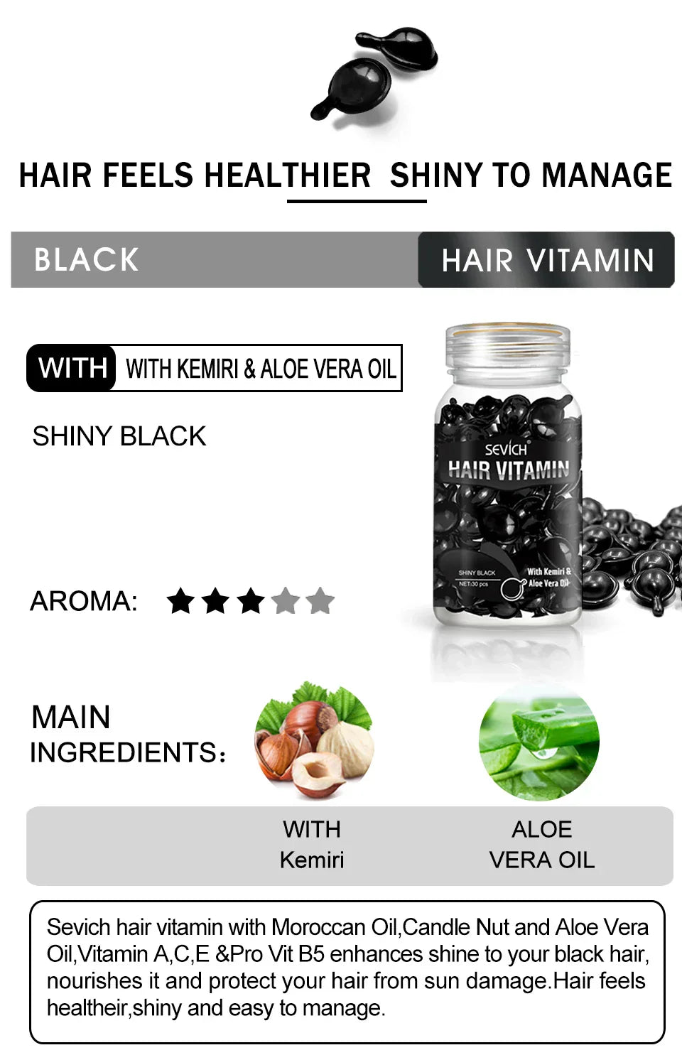 Sevich Hair Vitamin Capsules