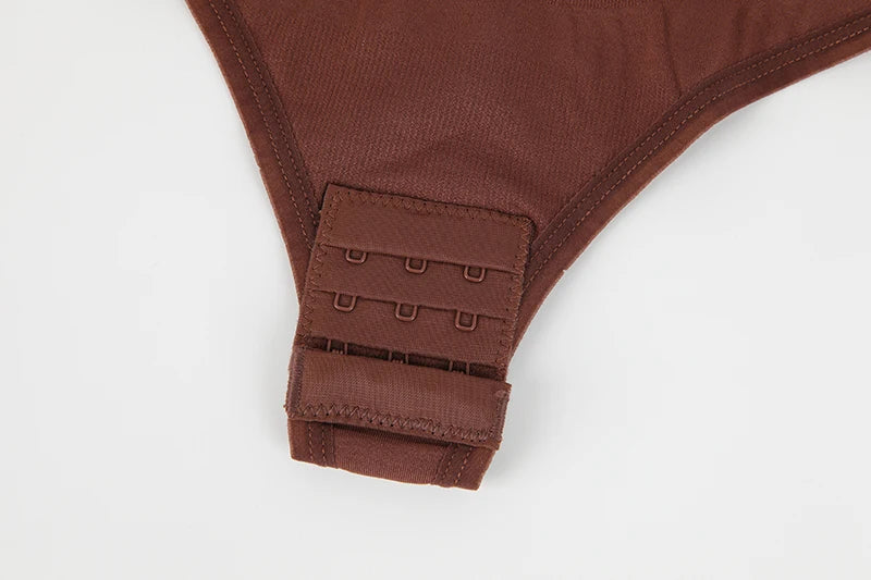 MISSMOLY Bodysuits Sexy Sleeveless Crew Neck Shapewear Thong for womens Waist Trainer Tanks Tops Slim Tummy Control Body Shaper