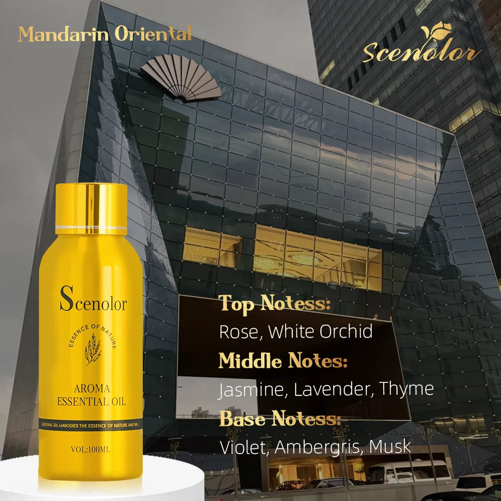 100ml Electric Aroma Hotel Essential Oil Perfume Oil High End Clothing Store Fragrance Oil For Aroma Diffuser Air Freshener Diy
