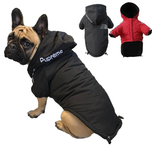 Waterproof Fleece Dog Jacket