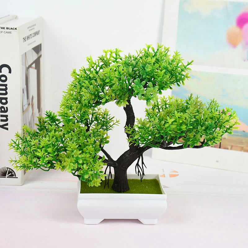 Artificial Bonsai Tree Potted Ornament