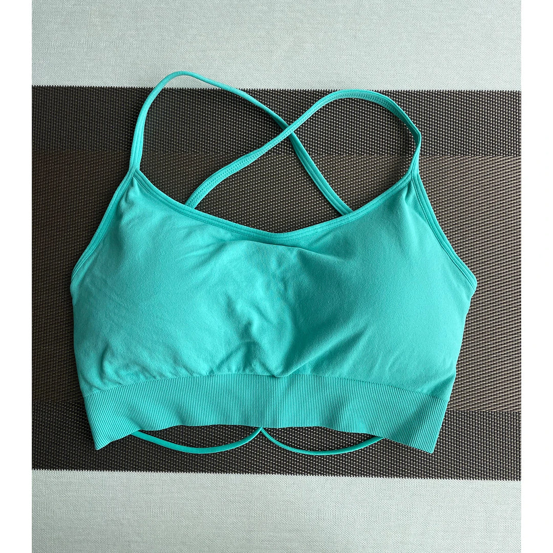 New Invincible Seamless Bra Spandex  Woman Fitness Elastic Breathable Breast Enhancement Leisure Sports Underwear