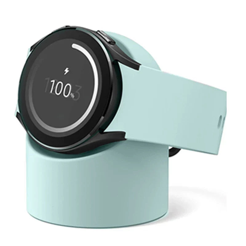 Compatible with Samsung Galaxy Watch 5 Charger Stand 40 44 46mmGalaxy Watch3 4 5 Pro Charger silicone Stand 45mm
