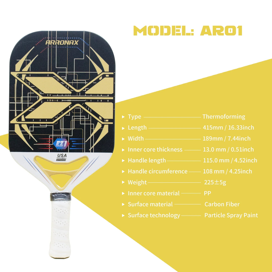 Arronax 13mm Carbon Fiber Paddle