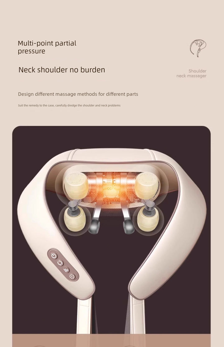 Mini Shoulder and Neck Massage Instrument Trapezoid Muscle Waist Back Neck Waist Back Neck Shoulder Neck Massager Acupuncture Massage