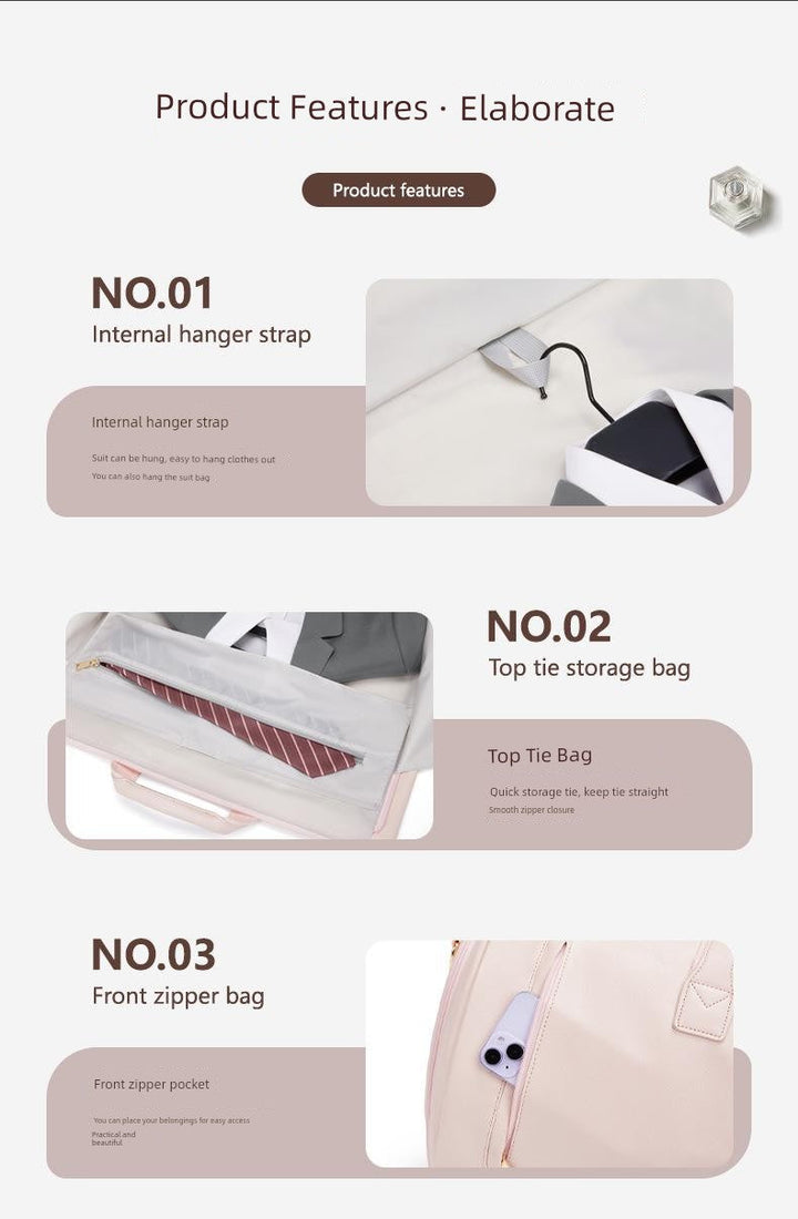 Women's Cosmetics Bag Portable Folding Travel Bag