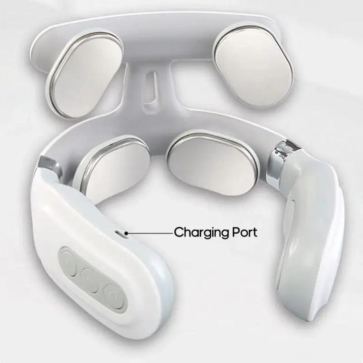 Premium 4-Head USB Neck Massager
