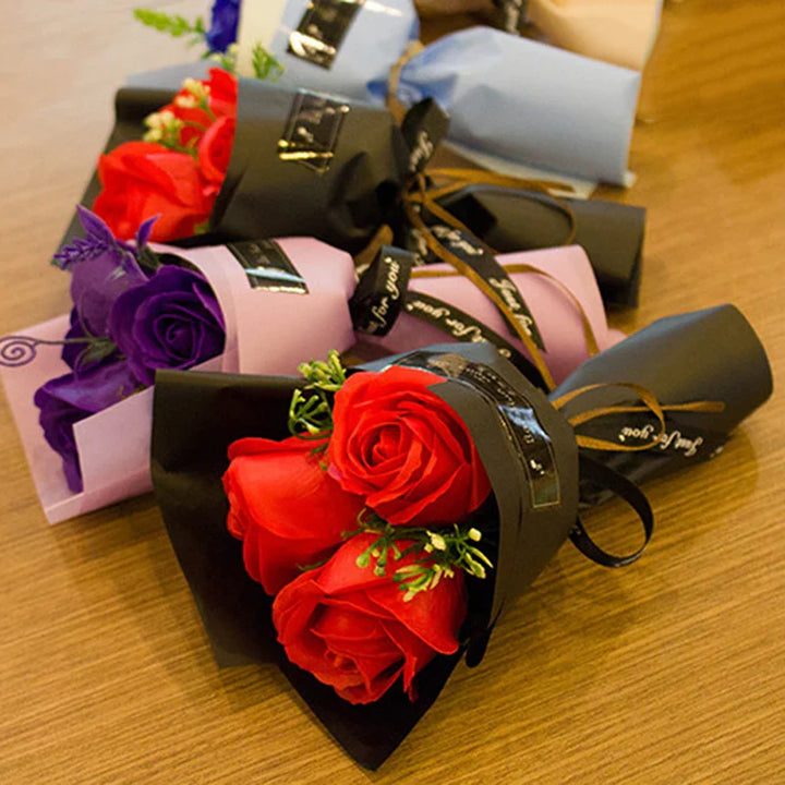 Valentine’s Day Rose Soap Bouquet Gift