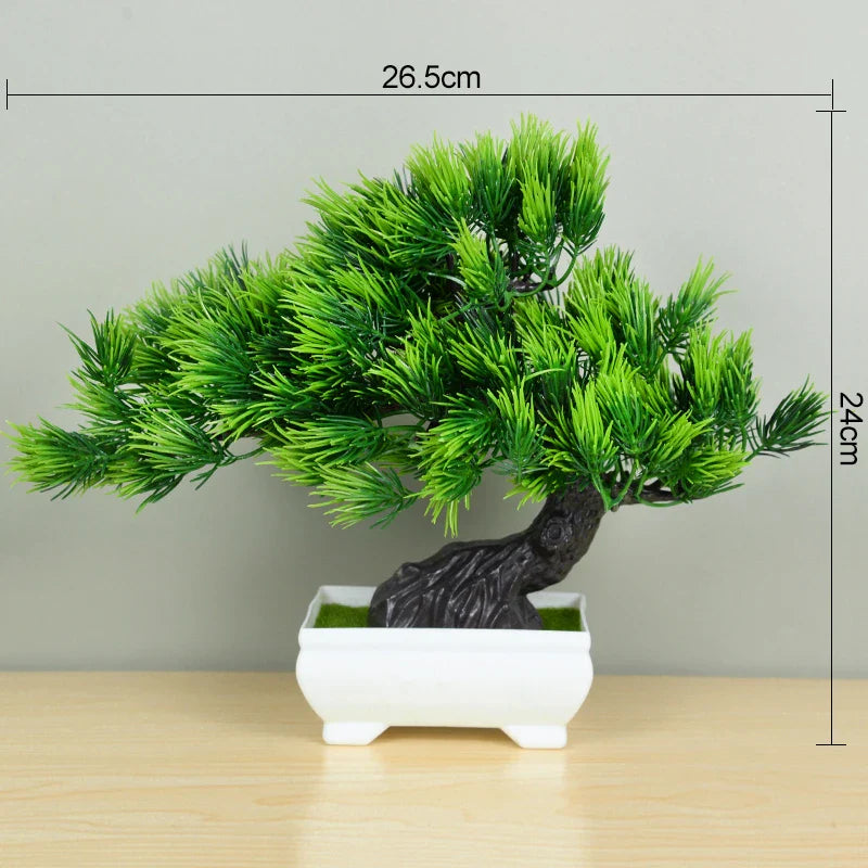 Artificial Bonsai Tree Potted Ornament