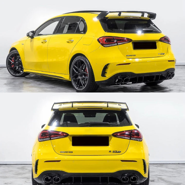 For Mercedes Benz A-Class W176 2013-2018 Hatchback Spoiler ABS A160 A180 A200 A250 A45 5-Door Roof Wing