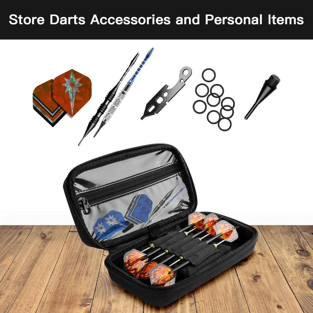 Dart Carrying Cases EVA Darts Carrying Storage Box Multipurpose Dart Storage case Portable Darts Protective Case (Box Only)