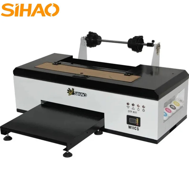 SIHAO A3 R1390/L1800 DTF Printer Oven All-in-One for T-Shirt Fabric Textile Clothing Printing DTF Transfer Film Printer Machine