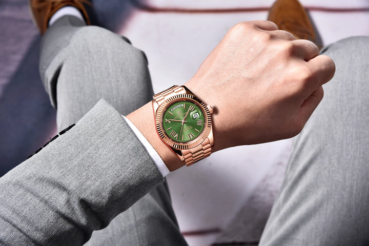 2024 New PAGANI DESIGN Rose Gold DD40 Luxury Automatic Watch Men Mechanical Wrist Watches Men Japan NH36A AR Sapphire crystal