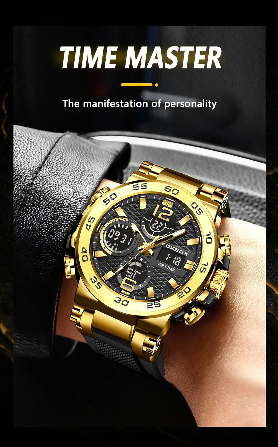 LIGE Luxury LED Display Men Wristwatches Fashion Luminous Sport Man Watch Waterproof Calendar Quartz Watch Mens Montres Hommes
