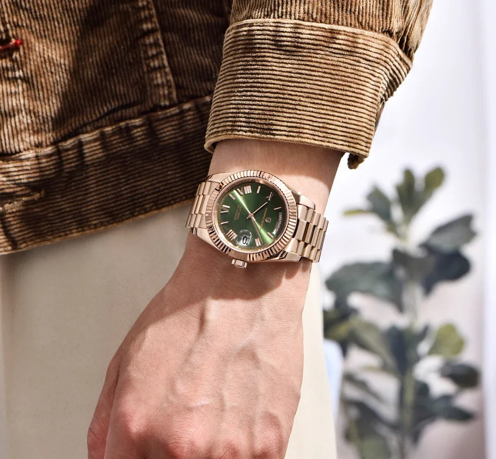 2025 New PAGANI DESIGN DD36 Man Watch Rose Gold Luxury Men Mechanical Watches Sapphire Mirror Automatic Watch For Men Waterproof