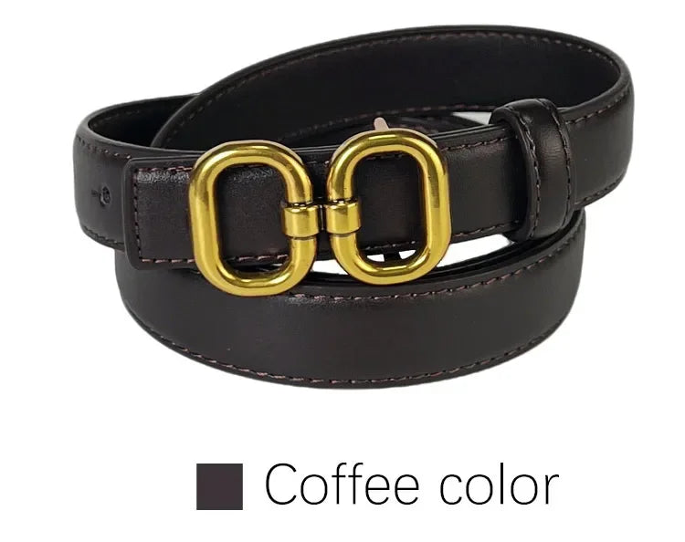 2025 luxury brand leather belt for men women designer alloy buckle waist strap female jeans trouser dress waistband