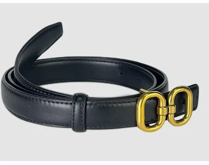 2025 luxury brand leather belt for men women designer alloy buckle waist strap female jeans trouser dress waistband