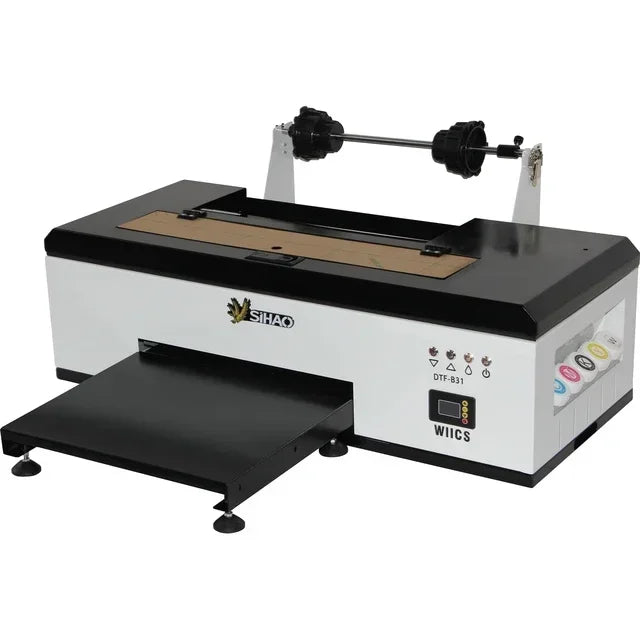 SIHAO A3 R1390/L1800 DTF Printer Oven All-in-One for T-Shirt Fabric Textile Clothing Printing DTF Transfer Film Printer Machine