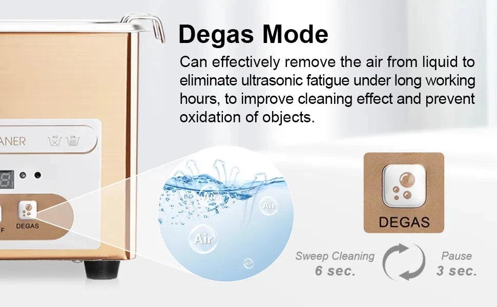 800ml Ultrasonic Cleaner 40kHz Ultra Sonic Cleaner with Timer Ultrasonic Jewelry Cleaner Ultrasonic Cleaning Machine